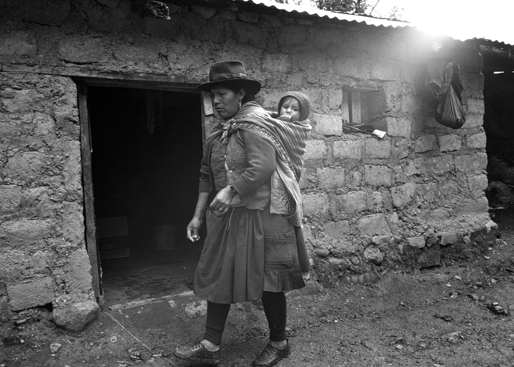 Mother and Daughter from the Andes